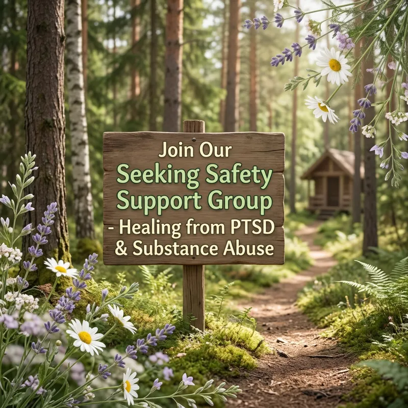 Calm & Serene Support Group for Healing from PTSD & Substance Abuse