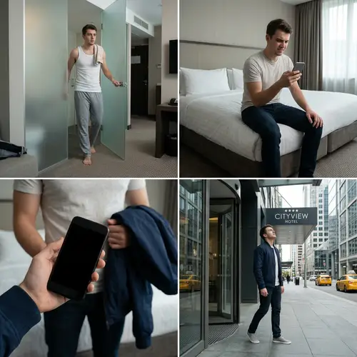 Relaxing at a 4-Star City Hotel