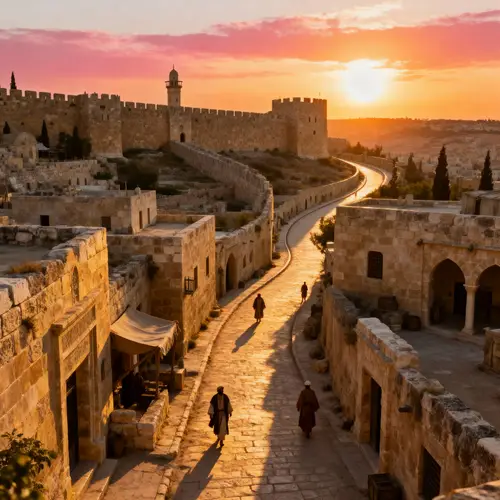 1st Century Jerusalem at Sunset