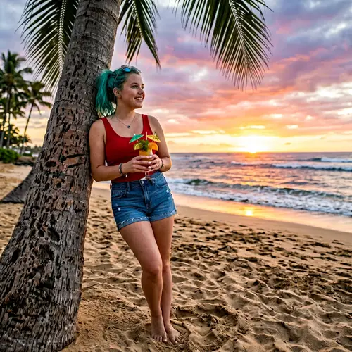 Stunning Beach Look with Bulma Swimsuit and Denim Shorts