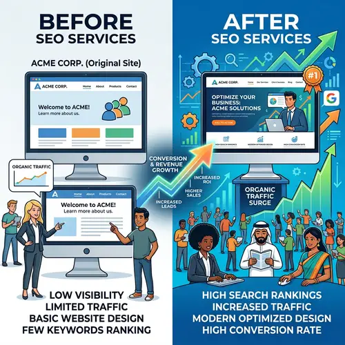 SEO Services Case Study: Website Transformation & Traffic Surge