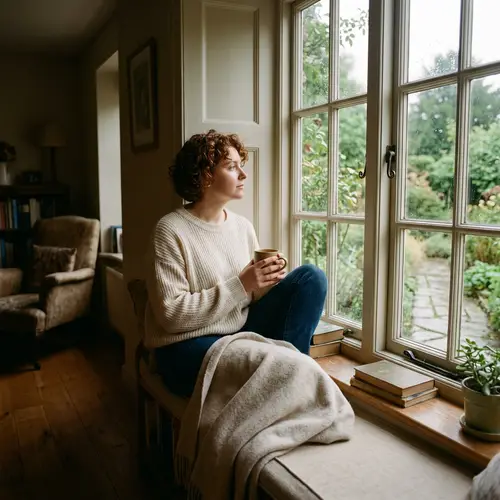 Serene Moments: Natural Light & Cozy Spaces