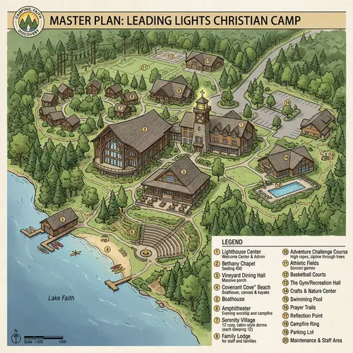 Architectural Design for Leading Lights Christian Camp