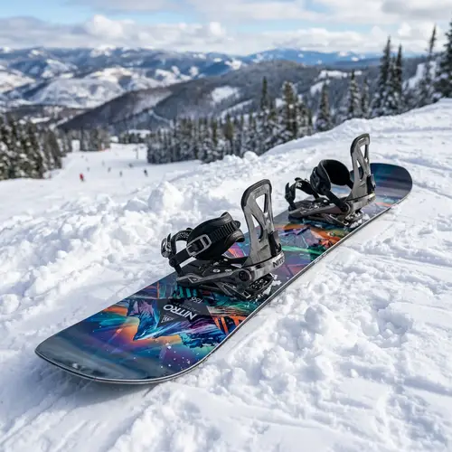 Intricate Snowboard Design for Modern Riders
