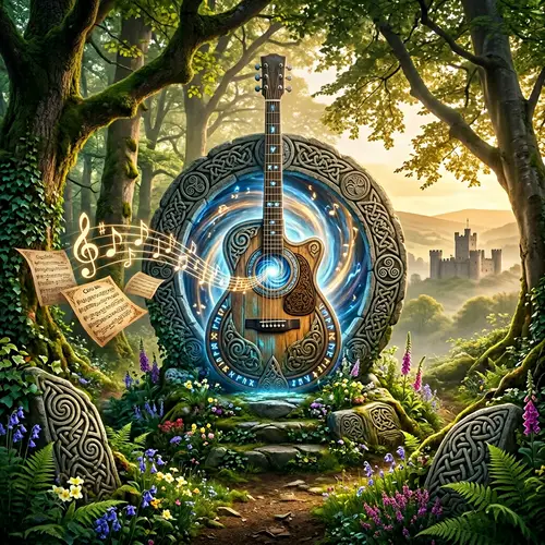 Celtic Fantasy: Acoustic Guitar Time Portal