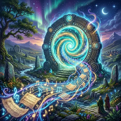 Celtic Fantasy: Time Stargate & Musical Portal