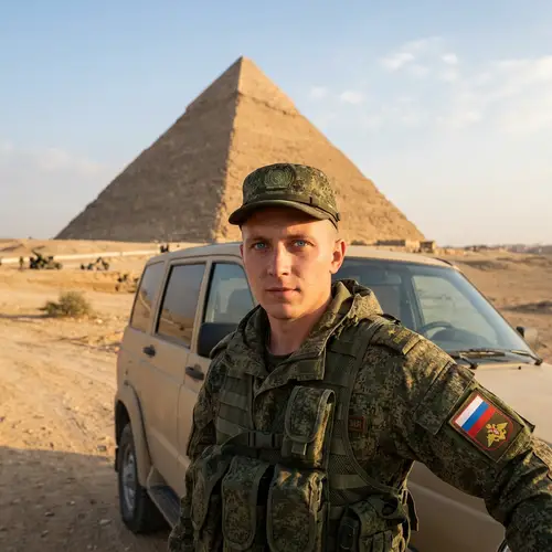 Blue Eye, Pyramid, Russian Soldier