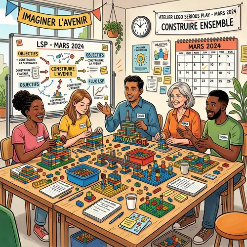 French-Speaking Lego Serious Play Flow - March 2024