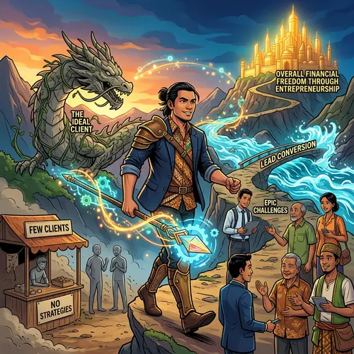 Warrior's Journey to Financial Freedom: A Business Analogy Ebook