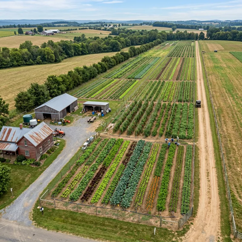 Agro Farm: 700 x 100 Feet Space Overview