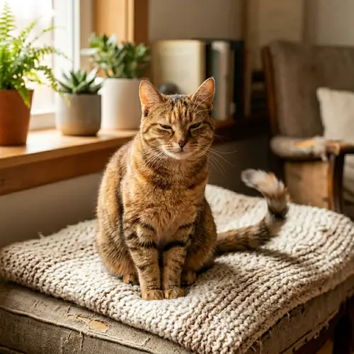 Small Domestic Cat with Soft and Smooth Fur | Cute Cat Images