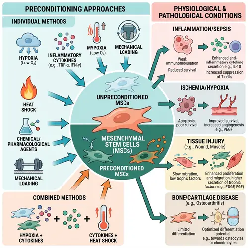 Impact of Preconditioning Approaches on MSCs Response