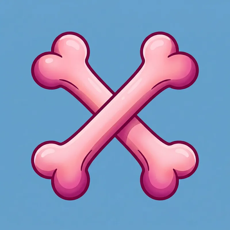 Classic Ham Bones X Illustration | Playful Design Classic Ham Bones X Illustration | Playful Design