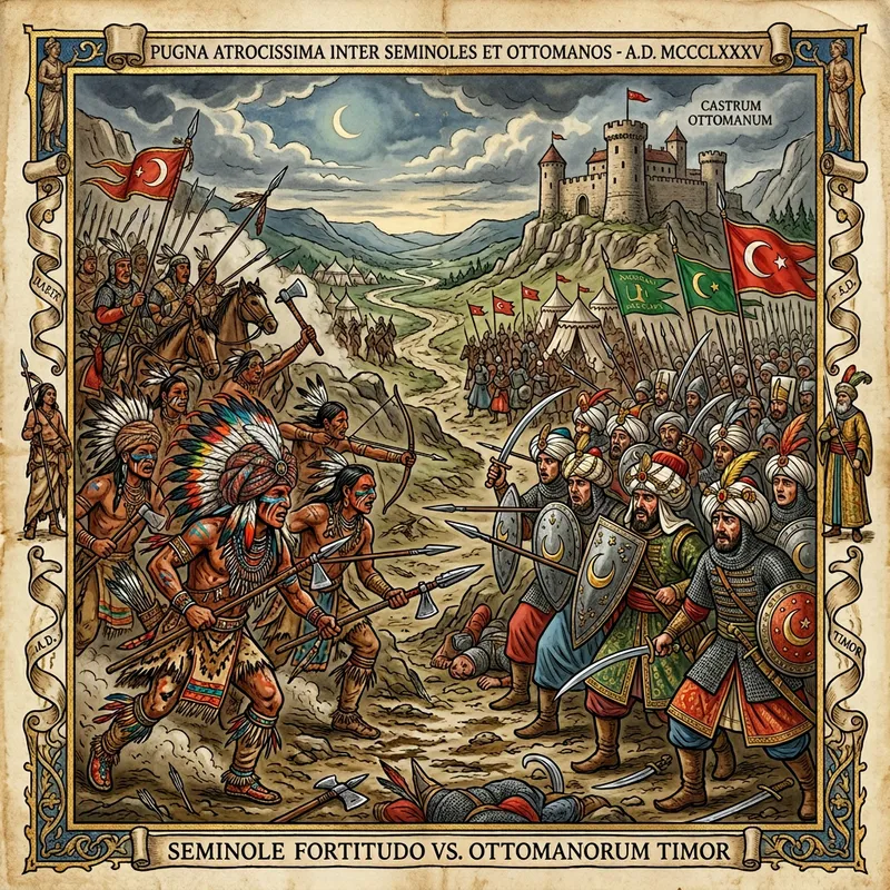Epic 15th Century Seminole vs Ottoman Army Confrontation