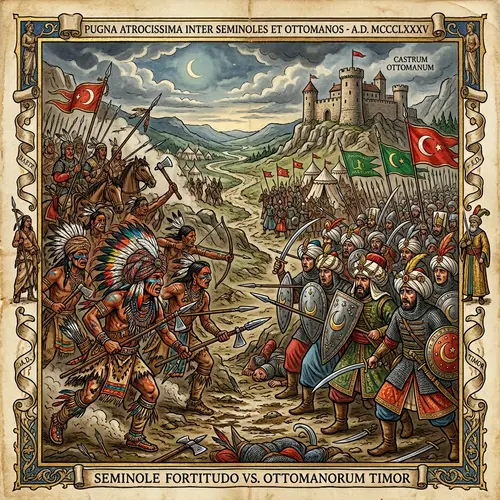 15th Century Seminole vs Ottoman Army Battle | Epic Confrontation