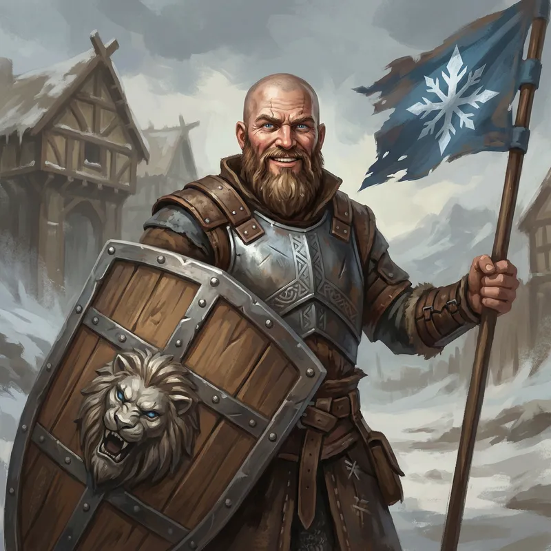 Braum - League of Legends Northern-European Warrior Concept Braum - League of Legends Northern-European Warrior Concept