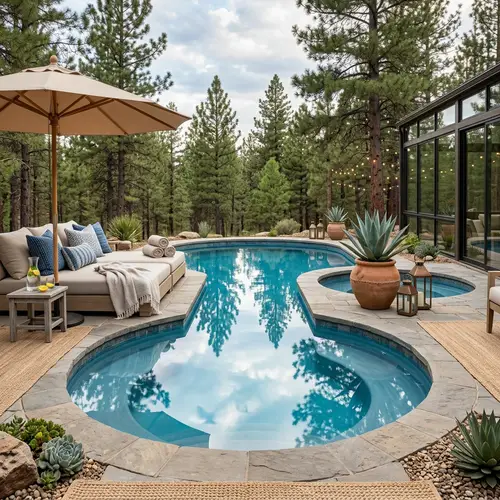 Outdoor Pool Decoration Ideas and Water Filling Tips