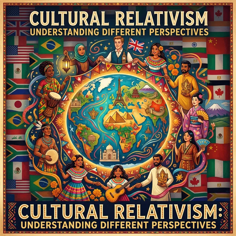 Portrait Poster: Understanding Cultural Relativism Worldwide