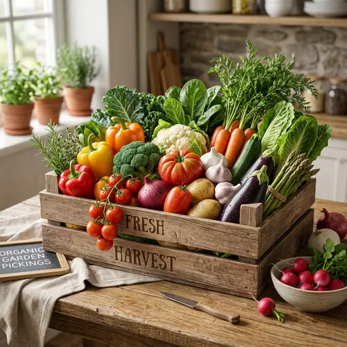 3D Vegetable Illustrations - Visualize Freshness