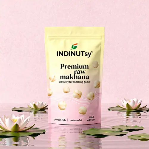 INDINUTsy Premium Raw Makhana - Elevate Snacking