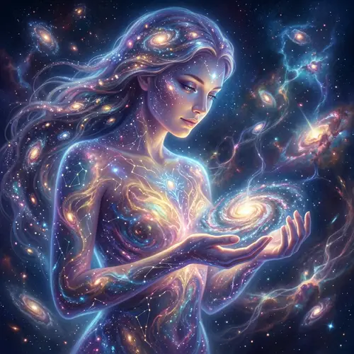 Cosmic Deity: Goddess of Creation and Universes
