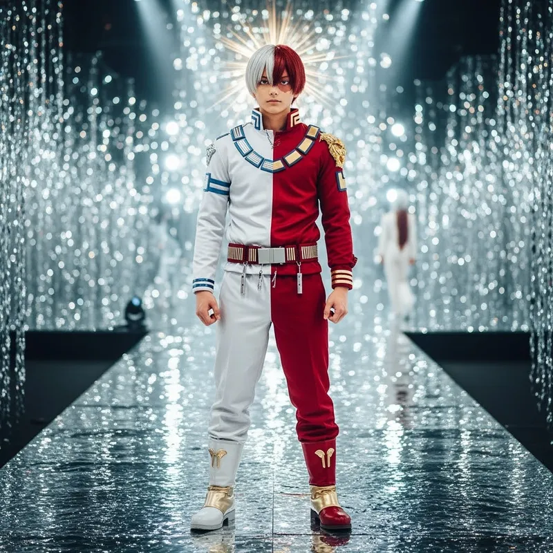 Todoroki's Stunning Couture Fashion Showcase