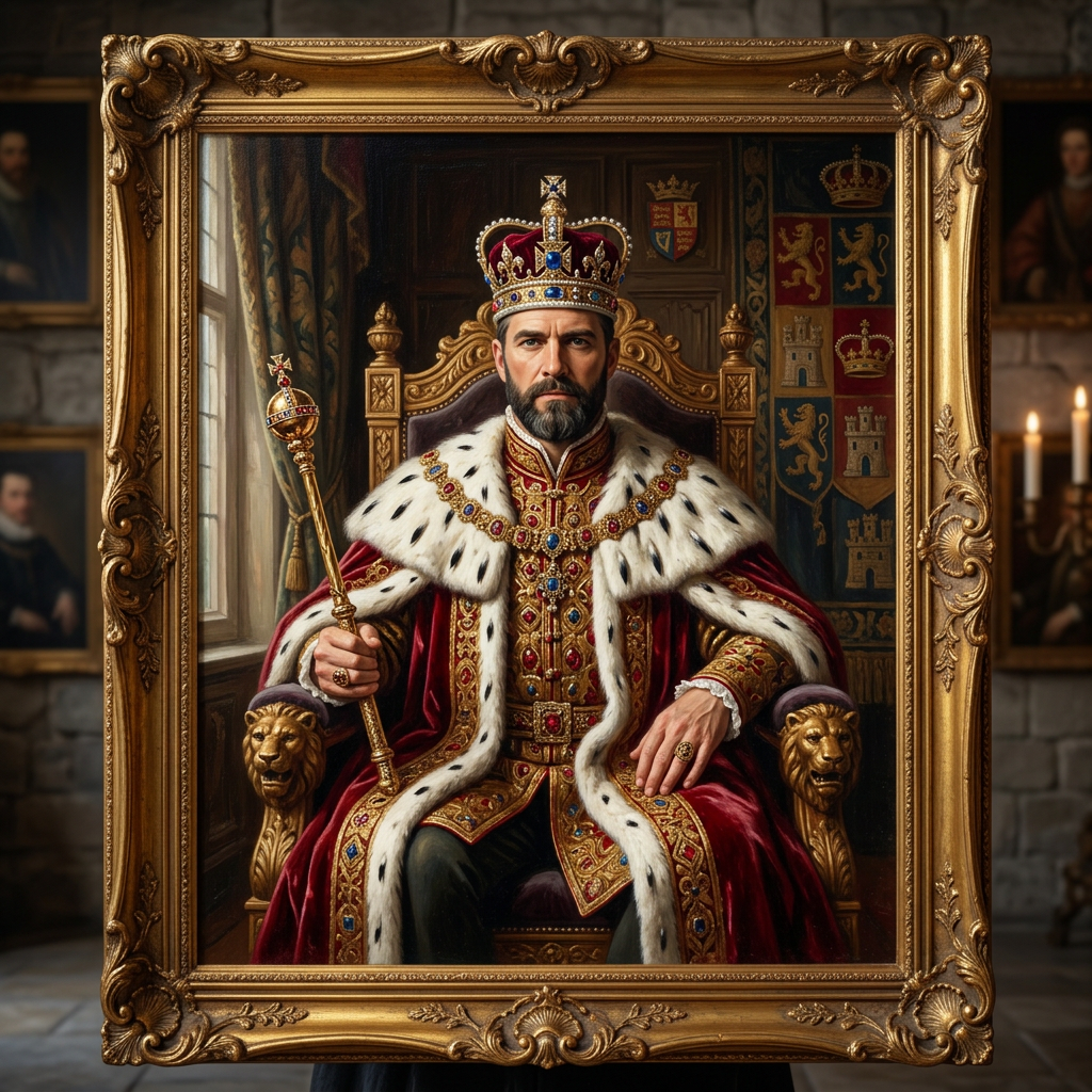 The Kingdom is Coming: A Vision of Majesty | AI Art Generator