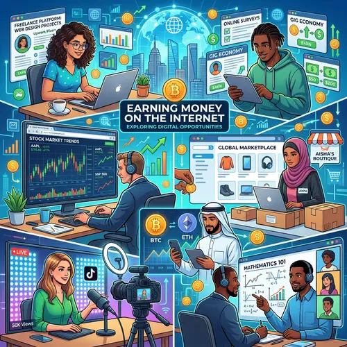 Online Money-Making Methods Illustrated