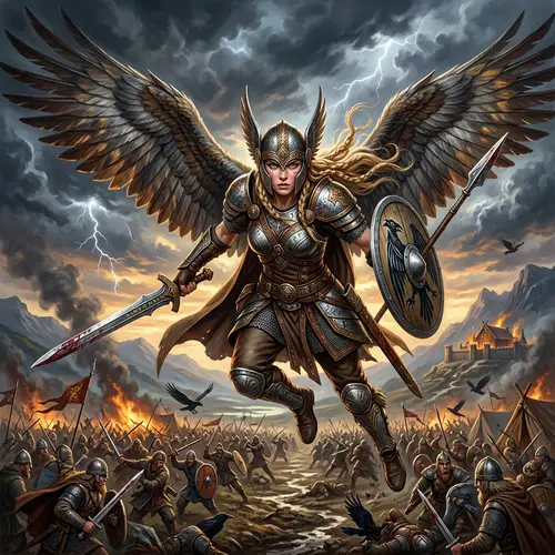Valkyrie - Norse Mythology Warrior of Valhalla