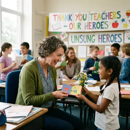 Honoring Our Unsung Heroes: Teachers' Recognition