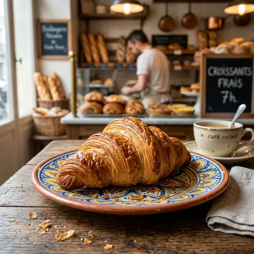 Freshly Baked Croissant | French Bakery Delight