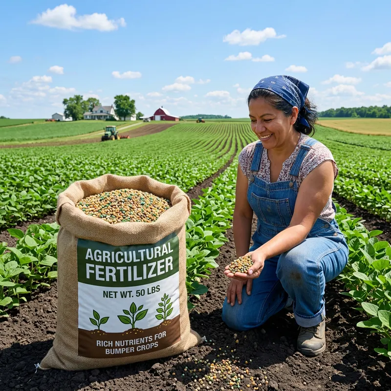 Agricultural Fertilizer for Lush Crop Growth - Enhancing Farming