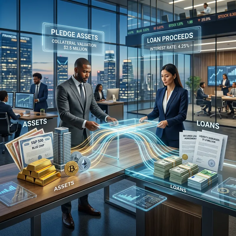 Pledging Assets as Loans: Modern Financial Concepts