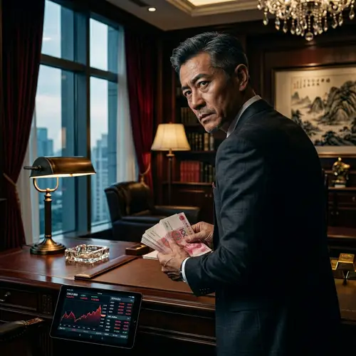 Wealth & Power: A Cinematic Office Scene