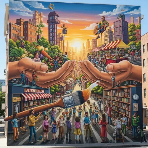 Proportion Art Reflecting Community Spirit