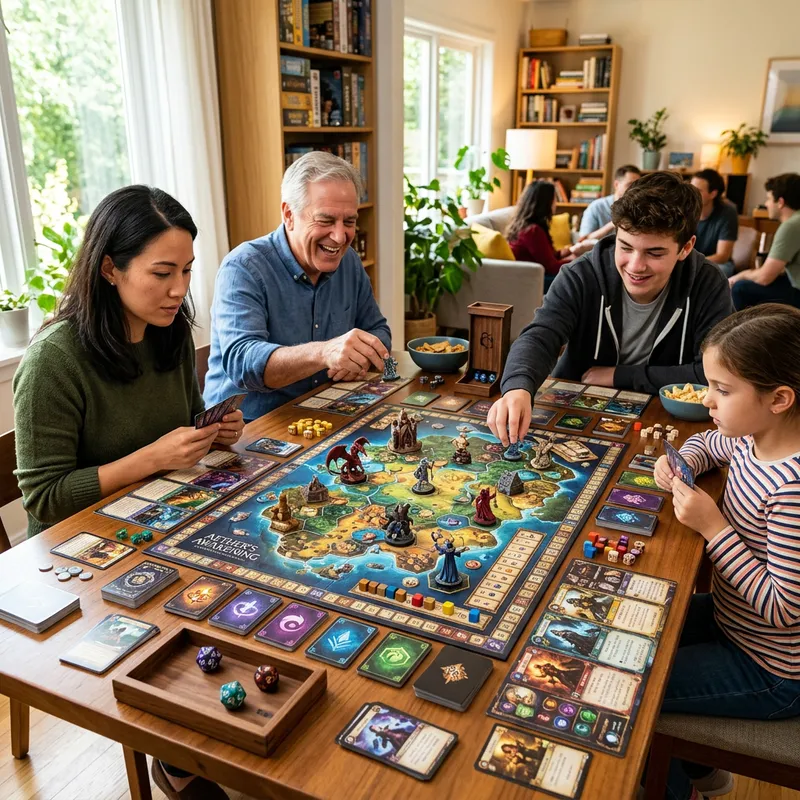 Modern Board Games: Colorful Design & Strategic Play