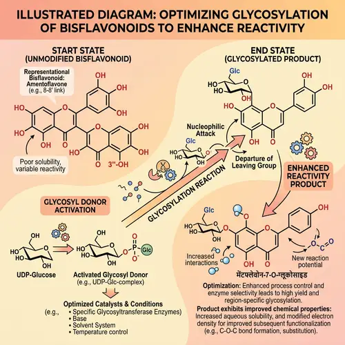 Chemical Process of Optimizing Glycosylation for Enhanced Reactivity