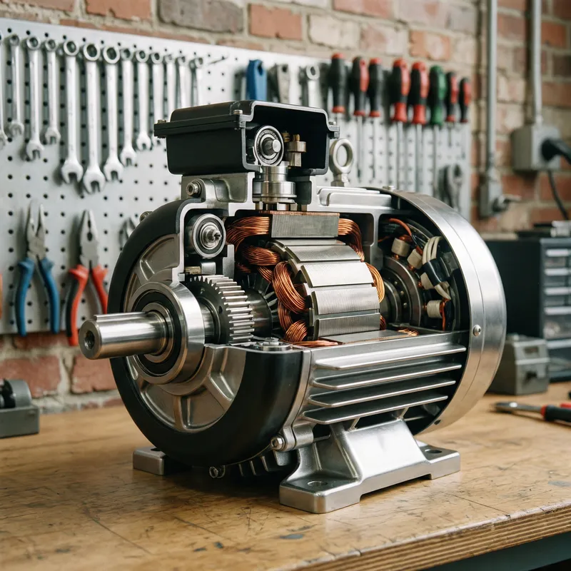 Steel Motor Assembly | Mechanical Complexity in Detail