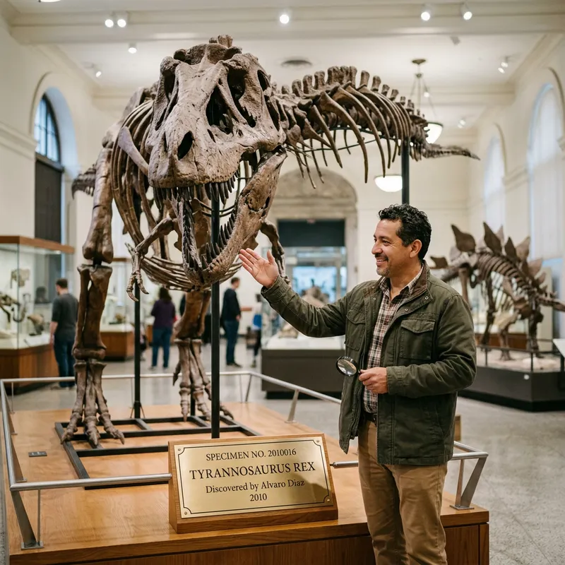 Alvaro Diaz Dinosaur Skeleton - Explore the Fossils