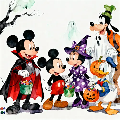 Whimsical Halloween with Mickey & Friends