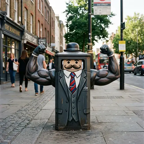 Gentleman Trash Can: Uniquely Designed Waste Solutions