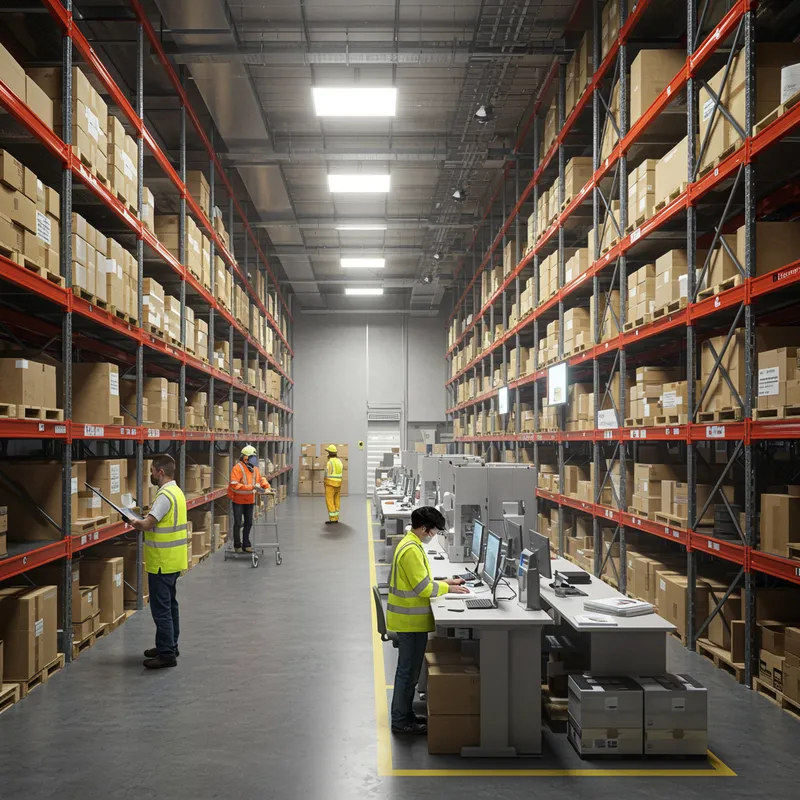 Futuristic Warehouse Design for Health & Well-being