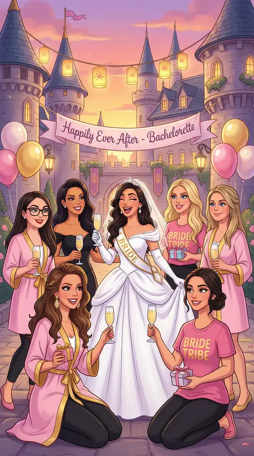 Disney Animated Bachelorette Party Ideas