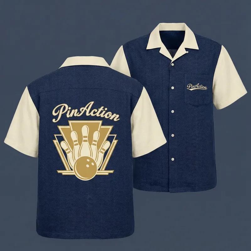 Custom Bowling T-Shirts for PinAction Club