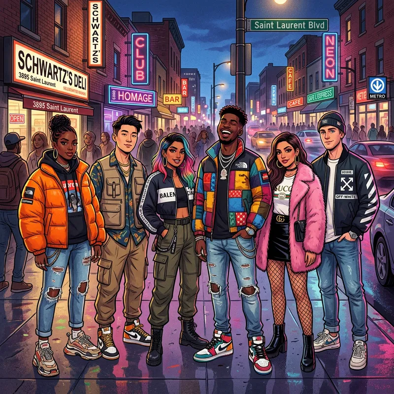 Montreal Nightlife Drip with Gang on Saint Laurent Street