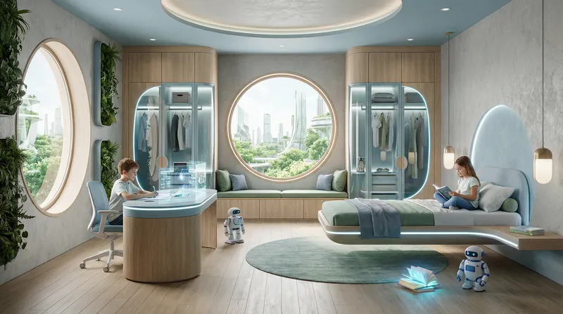 Stunning Futuristic Kids Room Design Ideas