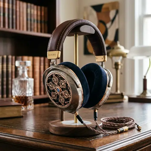 Luxurious Attention-Grabbing Headphones