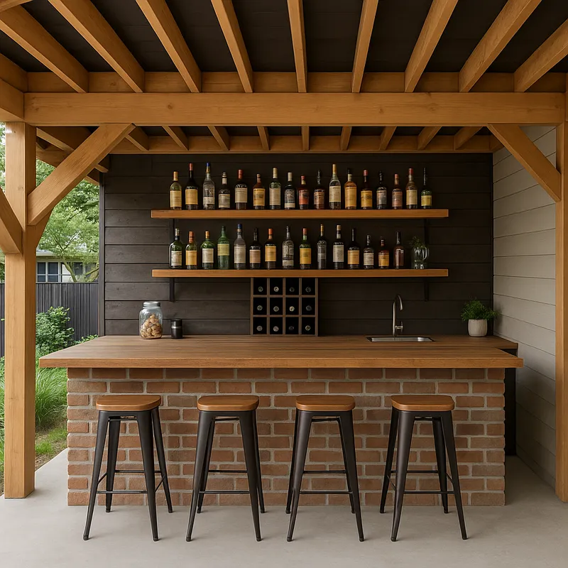 Transform Your Gazebo with a New Bar Area