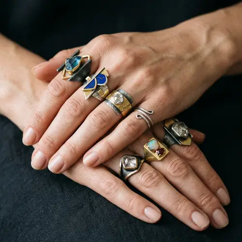Avant-Garde Hand Jewelry: An Artistic Approach