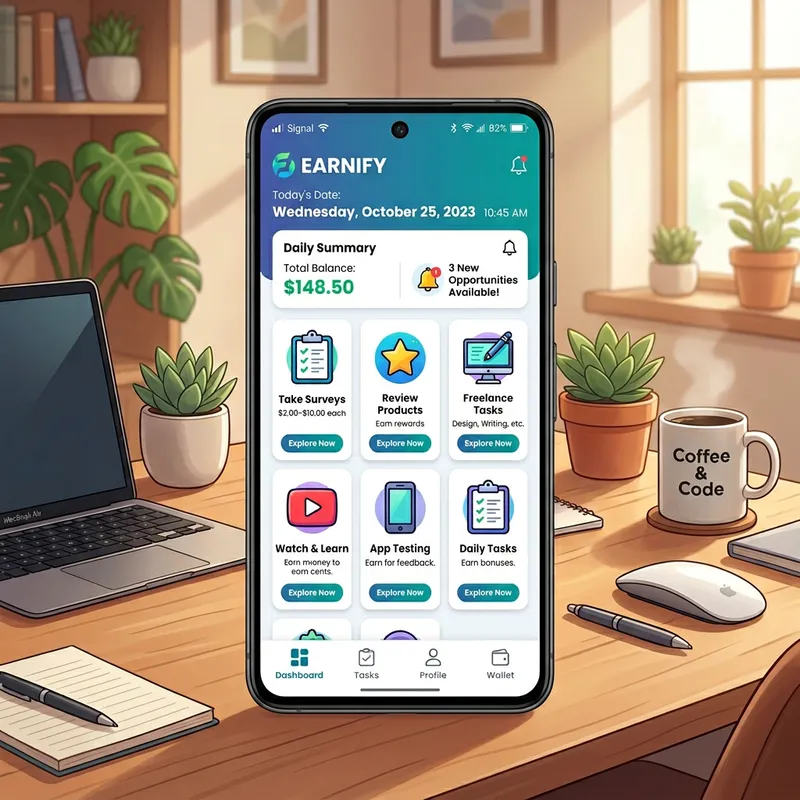 Top Online Earning App Today - Earn from Anywhere